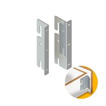 Suporte Fixação de Frete Gaveta 100mm Zincado Suporte Fixação de Frete Gaveta 100mm Zincado