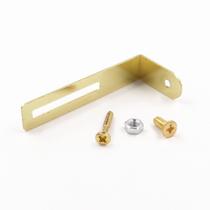 Suporte fixação escudo de les paul dourado elephant ele0258 Suporte fixação escudo de les paul dourado elephant ele0258