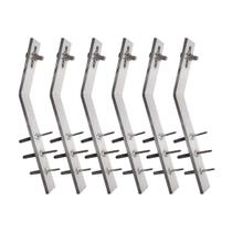 Suporte Fixação Telha Kalhetão Energia Solar - 6 Peças