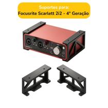 Suporte Fixar Focusrite Scarlett 2i2 4o Geração Embaixo Mesa