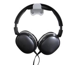 Suporte fixo de parede para capacete, fone de ouvido, de aço carbono