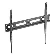 Suporte Fixo de Parede para TV, 42" a 86", Trava Automática, Nível Bolha, Suporte Até 50kg, Preto, FIX600, ELG
