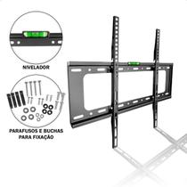 Suporte Fixo de Parede para TV com Nível de Bolha compatível para Smart TV LED e LCD