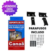 Suporte Fixo de Parede para TV Universal Led Lcd C/ Buchas e Parafusos Inclusos 10 a 71 Polegadas