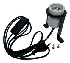 Suporte Fixo Para Lampadas De Aquecimento Terrario E27 Suporte Fixo Para Lampadas De Aquecimento Terrario E27