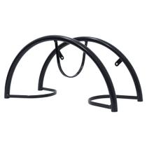 Suporte Fixo Para Mangueira de Jardim Aço Reforçado Com Kit Instalação