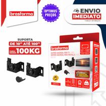 Suporte fixo para TV ou Monitor Universal de 10" a 100 Polegadas até 100kg - SBRU750 Suporte fixo para TV ou Monitor Universal de 10" a 100 Polegadas até 100kg - SBRU750