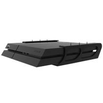 Suporte Fixo Preto Compatível com Todos os PS4 Para Ficar em Baixo da Mesa - ARTBOX3D