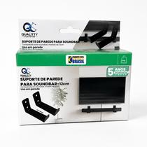 Suporte Fixo Universal de Parede para Soundbar Organização e Qualidade Suporte Fixo Universal de Parede para Soundbar Organização e Qualidade