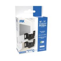 Suporte Fixo Universal Pix para TV LED LCD 10 a 71 Fácil Instalação com Trava de Segurança