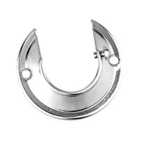 Suporte Flange De Alumínio Cromado 19Mm (Par) Reibraz