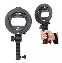 Suporte Flash Bowens De Mão Tripé Sombrinha Snoot S-type