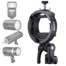 Suporte Flash Godox V100 Ad200 Ad300 Encaixe Bowens Godox S3 Suporte Flash Godox V100 Ad200 Ad300 Encaixe Bowens Godox S3