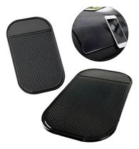 Suporte Flexível Painel Automotivo Antiderrapante Preto Lavável Acessório de Cabine do Carro