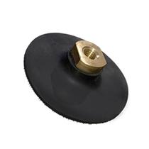 Suporte Flexível para Lixas - Borracha/tiras autocolantes - Ø100mm - Multiuso