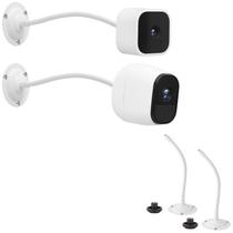 Suporte flexível para montagem na parede para câmera, pacote com 2 unidades Mippko White