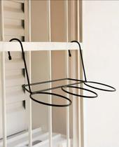 Suporte Floreira de encaixe para 3 vasos em Ferro arco 10 cm