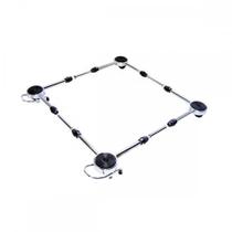 Suporte Fogao/Geladeira Girafacil Quality Cromado 10440 Suporte Fogao/Geladeira Girafacil Quality Cromado 10440
