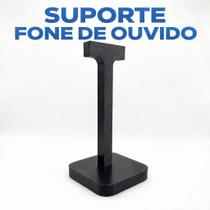 Suporte Fone de Ouvido Gamer Universal para Headset Mesa Design Minimalista