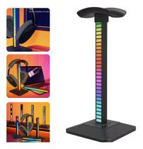 Suporte Fone De Ouvido Headset Headphone Efeitos Rgb Gamer