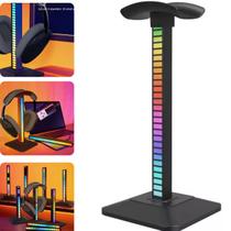 Suporte Fone De Ouvido Headset Headphone Efeitos Rgb Gamer