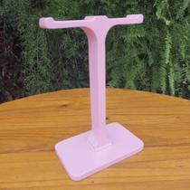 Suporte Fone Ouvido Mesa DUPLO Headset Gamer com e sem fio pc Universal Display Rack