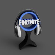 Suporte Fone Ouvido Mesa Headset Gamer FORTNITE com e sem fio pc Universal Display Rack