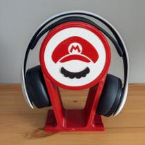 Suporte Fone Ouvido Mesa Headset Gamer MARIO PLAYSTATION ZELDA com e sem fio pc Universal Display Rack
