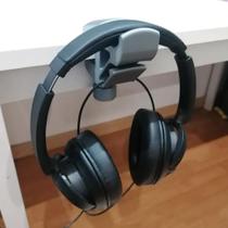 Suporte Fone Ouvido REGULAVEL UNIVERSAL Mesa Headset Gamer com e sem fio pc