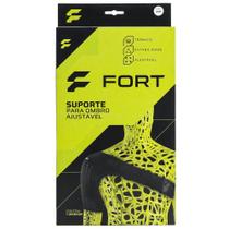 Suporte Fort Neoprene para Ombro Ajustável Preta Suporte Fort Neoprene para Ombro Ajustável Preta