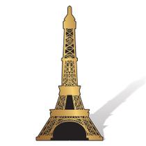 Suporte fotográfico Beistle Eiffel Tower 186 cm x 91 cm Cardboard USA