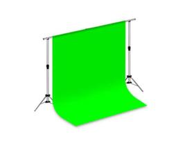 Suporte Fundo Infinito + Chroma Key 3X3+ Bolsa+ 15 Presilhas