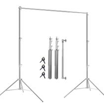 Suporte Fundo Infinito Sl280-Bs150 Estande Aço Inox Estúdio Suporte Fundo Infinito Sl280-Bs150 Estande Aço Inox Estúdio