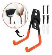 Suporte Gancho 30kg Para Pendurar Escada Bicicleta Na Parede