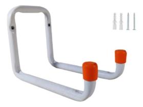 Suporte Gancho 30kg Para Pendurar Escada Bicicleta Parede T Suporte Gancho 30kg Para Pendurar Escada Bicicleta Parede T