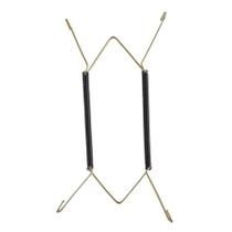 Suporte Gancho Mola Dourada Prato Pendura Parede Decorativo
