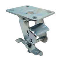 Suporte garfo giratório freio 3 pol p/ rodízio Suporte garfo giratório freio 3 pol p/ rodízio