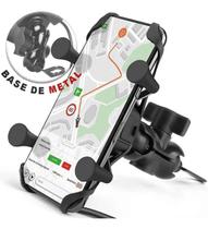 Suporte Garra Cel Moto Universal C/ Carregador Usb Suporte Garra Cel Moto Universal C/ Carregador Usb
