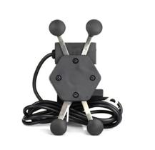 Suporte Garra Celular Para Motos Universal Carregador Usb Suporte Garra Celular Para Motos Universal Carregador Usb