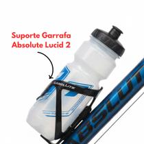 Suporte Garrafa Absolute Lucid 2 Preto P/ Bicicleta Suporte Garrafa Absolute Lucid 2 Preto P/ Bicicleta