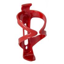 Suporte Garrafa Caramanhola Bike Nylon Vermelho S/Parafusos