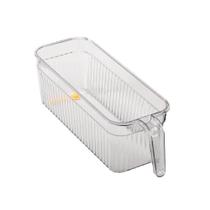 Suporte Geladeira 28x15cm Organizador com Alça Acrílico Suporte Geladeira 28x15cm Organizador com Alça Acrílico