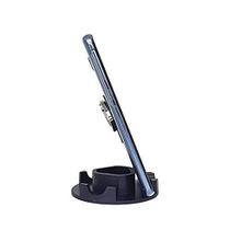 Suporte Genial de Mesa para Celular, serve em todos os aparelhos - Modelo Redondo - Cor Preta