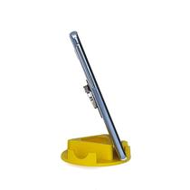 Suporte Genial Universal De Mesa Para Celular Tablet Amarelo