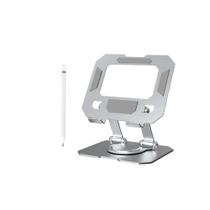 Suporte Giratório de Alumínio + Caneta Para Tablet Philco Ptb10