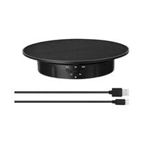 Suporte Giratório Elétrico De 200mm Com 3 Velocidades Para Exibição, Plataforma Giratória De 360 graus