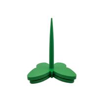Suporte Giratorio Para Croche Formato Borboleta VERDE Suporte Giratorio Para Croche Formato Borboleta VERDE