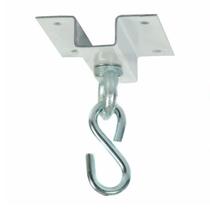 Suporte Giratório Teto Saco De Pancada Cadeira De Balanço(BRANCO)