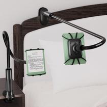 Suporte Gooseneck Kindle Arctiiro para leitura na cama com suporte para telefone Suporte Gooseneck Kindle Arctiiro para leitura na cama com suporte para telefone