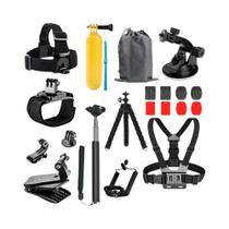 Suporte GoPro Hero 13 12 11 10 9 8 7 Black Para DJI Osmo Action Insta360 Sjcam Acessórios Para